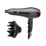 S�che - cheveux thulos, 2 vitesses, 3 temp�ratures, 2000w, avec diffuseur et concentrateur