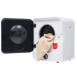 Sèche - linge en acier inoxydable, 3kg, réellement jusqu'à 4, 5kg, 830w, filtration multiple, 5 programmes. ... Sèche - linge en acier inoxydable, 3kg, réellement jusqu'à 4, 5kg, 830w, filtration multiple, 5 programmes. ...