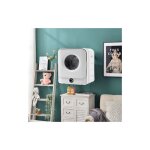Sche - linge en acier inoxydable, capacit relle utile de 4. 5 kg, 830 w, filtration multiple, 5 programmes, ...