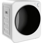 S�che - linge � �vacuation - homcom - 2, 5kg - 400 / 800w - 5 modes de s�chage - cuve en acier inoxydable ...
