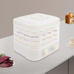 S�choir alimentaire � 5 �tages, d�shydrateur pour fruits et l�gumes, avec plateaux amovibles, �cran d'affichag ...