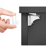 Scurit bb placard bloque porte (8 serrures + 2 cls), scurit enfant tiroir armoires verrous magntique ...