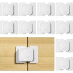 Shining house - scurit enfant portes de placard, 10 pcs loquets de scurit pour bb, bloque porte ...