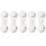 Securite placard enfant 10 pi�ces, bloc porte securite bebe, bloque porte b�b�, serrures de s�curit� ...
