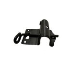 Secury - t - sabot de portail - rglable - epoxy noir - 30  95mm 30  95mm