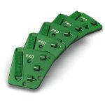 Segments de pon�age pcd en diamants polycristallins (5 pi�ces) pour la monobrosse menzer esm 406