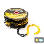 Normaluz rd80740 chane en plastique 6 mm noir jaune 25 m, 25m