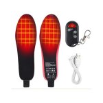 Semelles thermique chauffantes batterie d'exploitation (chaud 3 niveaux), taille : 25cm, lavable