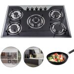 Senderpick - 30' table de cuisson � gaz cuisini�res encastrables 5 br�leurs lpg / ng cuisini�re � gaz ...