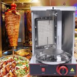 Gril à kebab en acier inoxydable pour usage domestique, gaz gpl, rôtissoire verticale, gril électrique, ... Gril à kebab en acier inoxydable pour usage domestique, gaz gpl, rôtissoire verticale, gril électrique, ...