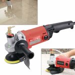 Senderpick - polisseuse professionnelle 1400w, polisseuse �lectrique pour pierre avec broyeur � eau � ...