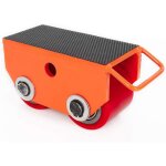 Roulettes blind�es, ch�ssis de transport, scooter industriel avec 4 roues directionnelles en polyur�thane, ...