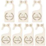 Sparateurs de penderie pour bb, diviseurs de placard bb en bois, sparateurs de garde robe organisateur ...