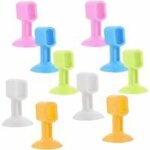 Serbia - 10 pices bute porte en silicone anti - collision, poigne porte murale protecteur, silicone ...