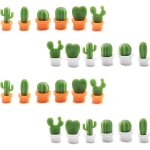 Serbia - 24 pices aimant cactus, plantes succulentes mignonnes aimants pour maison armoires de bureau ...