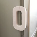 Blanc)verrou de scurit pour enfants, serrure de porte du rfrigrateur, pour bbs et enfants verrou ...