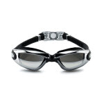 Placage noir - lunettes natation - lunette de piscine anti bue et protection uv avec boite de rangement ...