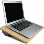 Plateau pour ordinateur portable avec coussin, support genoux pc portable, tablette ordinateur lit, support ...