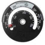 Thermomtre de pole magntique thermomtre de tuyau de pole  feu pour le compteur de temprature pour ...