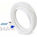 Tuyau d'alimentation en eau de 10 m - kit de connexion pour réfrigérateur double porte de style européen ... Tuyau d'alimentation en eau de 10 m - kit de connexion pour réfrigérateur double porte de style européen ...