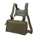 Vert arme nouveau sac de poitrine tactique extrieur sac de rangement de sac de taille de gilet de grande ...
