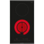 Domino vitrocramique 30cm noir - bosch - pkf375fp2e