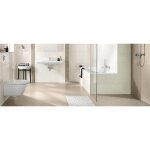 Villeroy & boch ? carrelage mural uni 30 x 60 cm blanc brillant ? p�te blanche ? �paisseur 9 mm ? usage ...