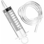 Seringue en plastique avec tube grande seringue en plastique avec tuyau flexible grande seringue de mesure ...