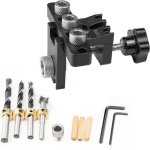 Serre - goujon � trou droit, ensemble de chevilles � centrage automatique polyvalent r�glable - ensemble ...