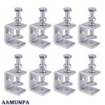 Serre - joints c, 8 pi�ces serre - joints en c robustes en acier inoxydable 304, acier inoxydable serre ...