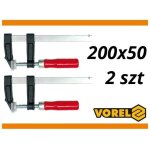 Toya - serre - joints de menuisier 200x50mm 2 pièces / 38200 / vorel Toya - serre - joints de menuisier 200x50mm 2 pièces / 38200 / vorel