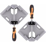 Serre - joint pince � angle droit de 90 degr�s, pince d'angle � poign�e unique avec m�choire pivotante ...