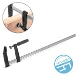 Serre - joint  vis 120x800 mm serre - joint de serrage en acier et plastique serre - joint f - stahlwerk ...