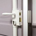 Bricard - serrure 3 points 73 a2p sans cylindre blanc gauche 73072