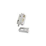 Serrure 3 points en applique srie 73 standard - bricard blanc 70 droite 50 blanc 70 a fouillot