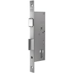 Serrure 728 axe 35 mm entraxe 92 mm t�ti�re inox de 261 x 22 mm p�ne dormant et demi - tour cl� i - assa ...