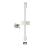 Serrure en applique horga a2p � fouillot :entr�e, gauche, 3pts, transit2 30x70mm, 50mm max, axe 70mm, ...