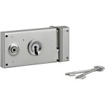 Serrure applique horizontale gauche 140x82mm - inventiv