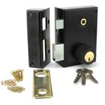 Serrure en applique verticale mtalux - gauche