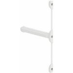 Serrure barre antipanique touch bar 3 points lateraux dom metalux couleur - blanc, dimension - 840 mm ...