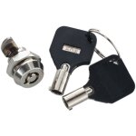 Serrure à came filetée quart de tour 12 mm pour casier tiroir Serrure à came filetée quart de tour 12 mm pour casier tiroir