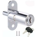 Serrure e placard � tiroirs alliage de zinc, serrure de meuble � porte coulissante, pour vitrines, classeurs, ...