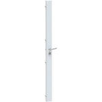 Serrure electrique bandeau blanche ban dom f12 4 points avec cylindre sens ouverture - gauche