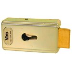 Serrure �lectrique � p�ne basculant - sans cylindre - 12v - pour portillons v96
