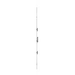Serrure encastrable fercomatic � cylindre pour porte d'entr�e ? axe 40mm ? 5 points de verrouillage ? ...
