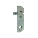 Serrure encastrées à fouillot à cylindre européen axe 20 mm pour portail tirard Serrure encastrées à fouillot à cylindre européen axe 20 mm pour portail tirard