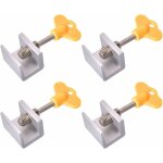 Serrure fenetre coulissante 4 pi�ces bloque porte coulissante verrou fen�tre r�glable bloque - portes ...