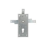 Serrure de garage en acier 60 mm - cylindre profil� pour portail basculant - kotarbau
