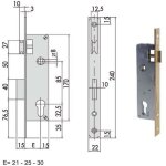 Serrure d'insertion en bois 5c011 - 20 - 0 cisa