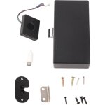 Serrure intelligente � empreintes digitales t4, tiroir sans cl�, d�verrouillage rapide en 0. 5s, prise ...